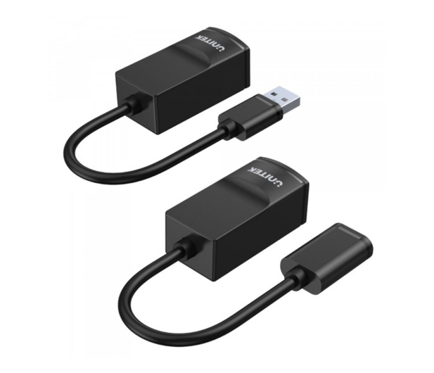 Unitek Przedłużacz USB po skrętce do 60m - 399841 - zdjęcie 2